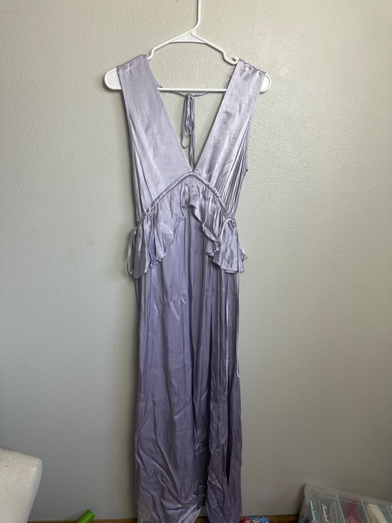 Topshop Dresses & Skirts - Topshop Lilac Satin Slip Dress